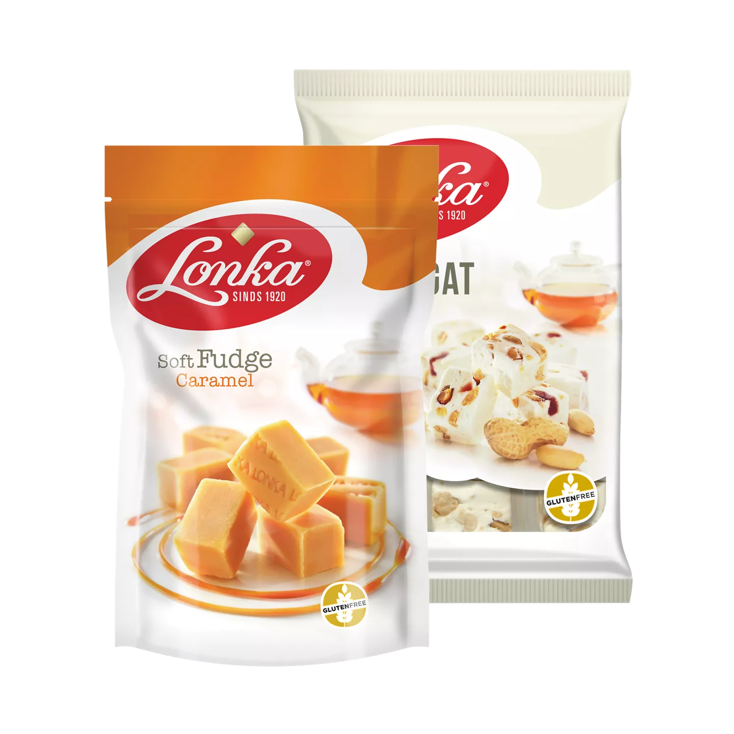 LONKA Soft nougat of fudge