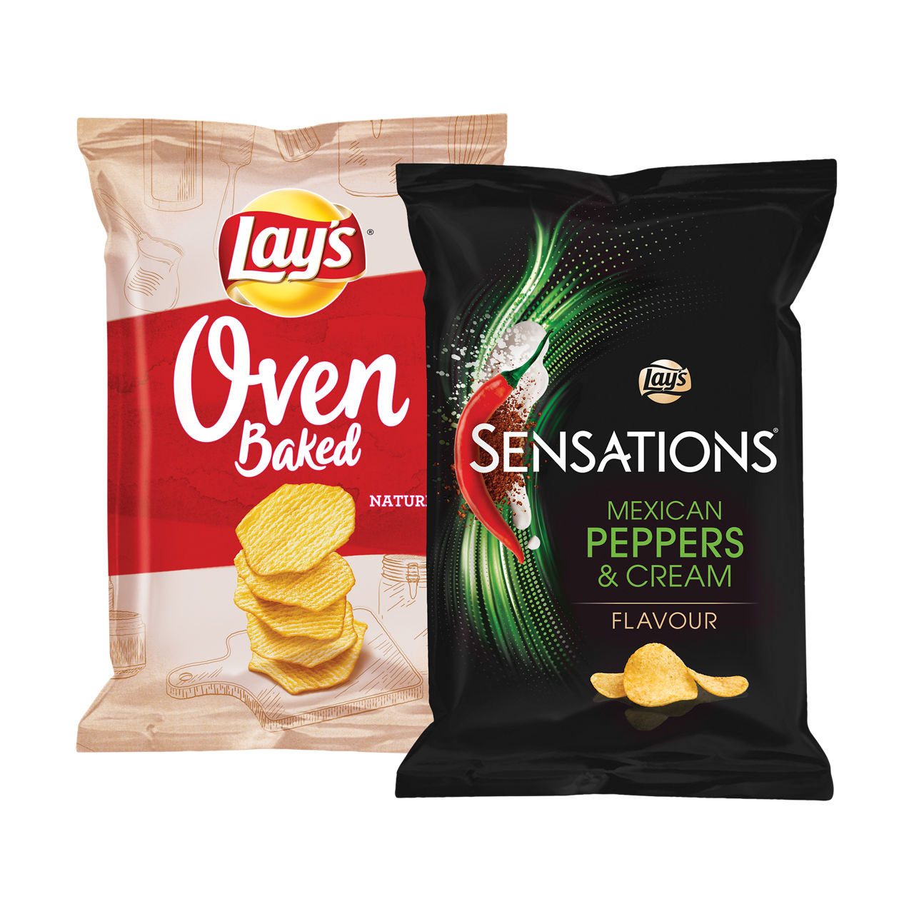 Oven baked of sensations chips