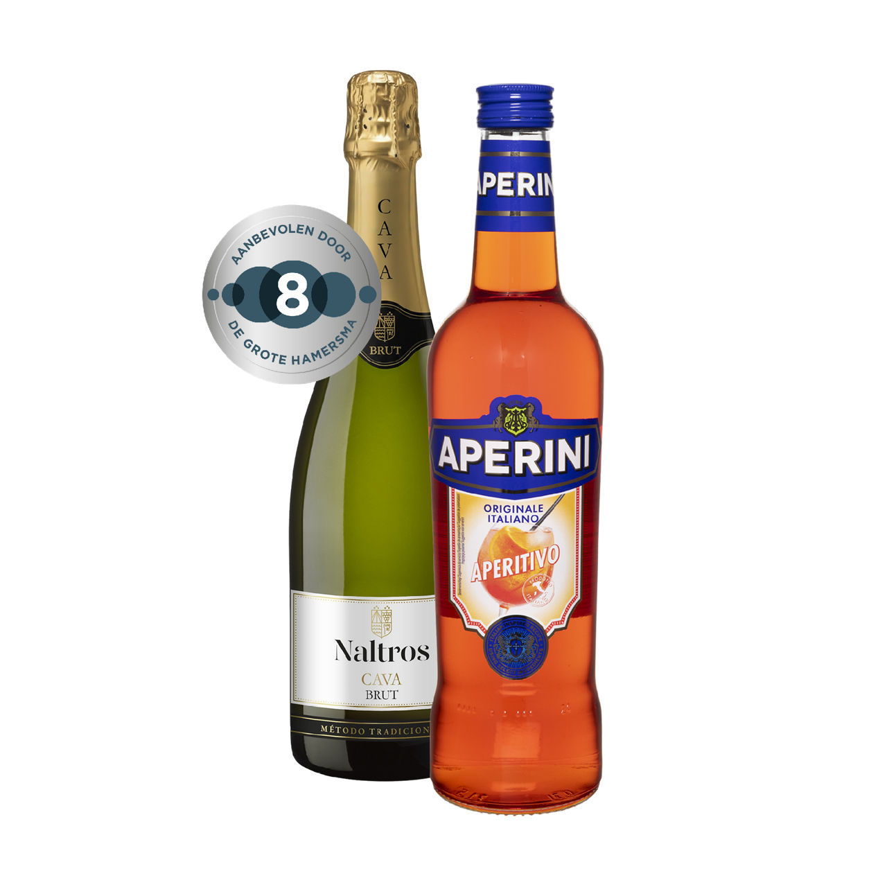 Naltros Cava Brut, Spanje of Aperini