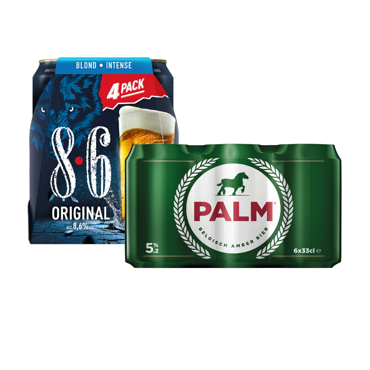 4- of 6-pack bier
