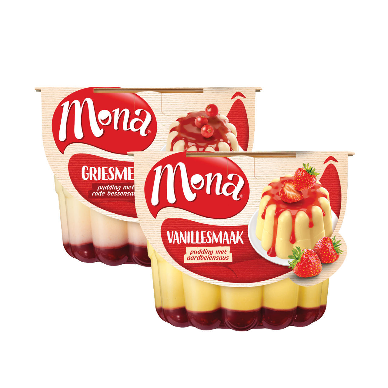 Griesmeel- of vanillepudding