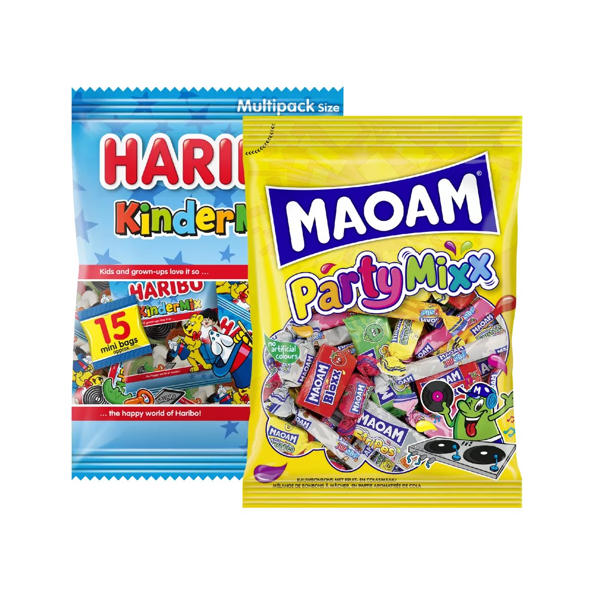 HARIBO OF MAOAM Uitdeelsnoepzakjes