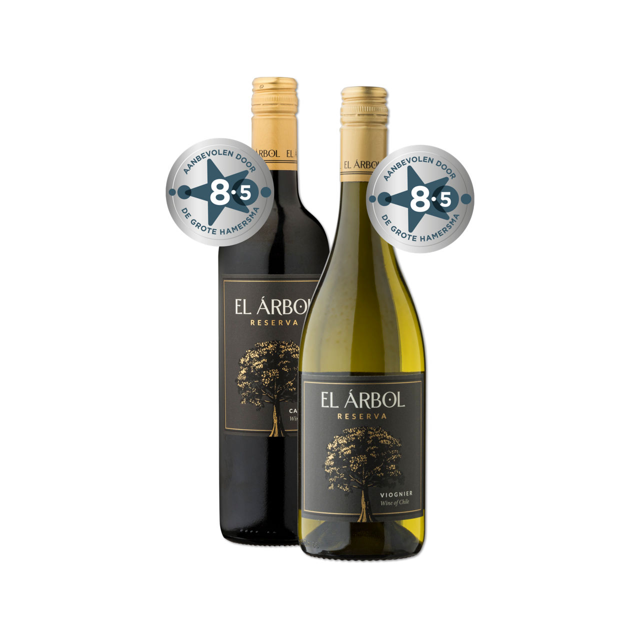 El Árbol Carmenère Reserva en Viognier Reserva
