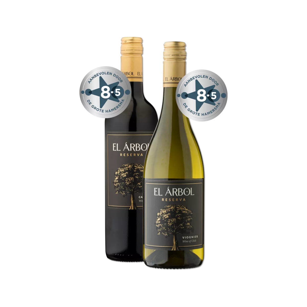 El Árbol Carmenère Reserva en Viognier Reserva