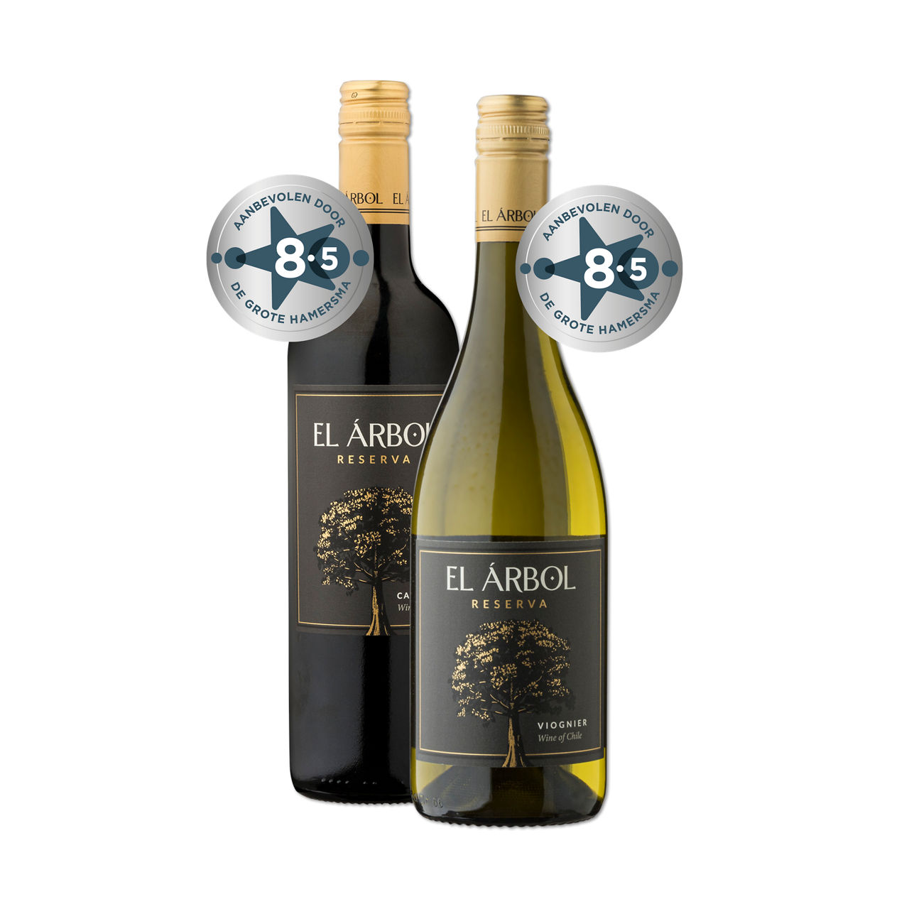 El Árbol Carmenère Reserva en Viognier Reserva