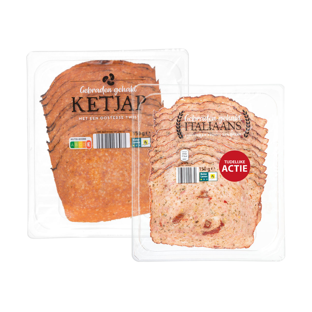 Gebraden gehakt ketjap of Italiaans