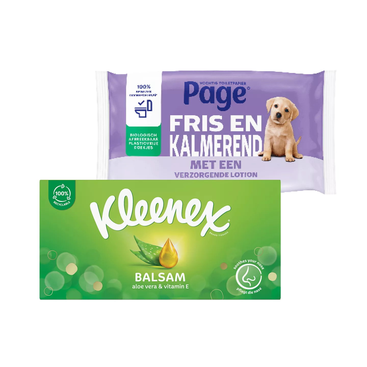 Zakdoekjes of vochtige doekjes