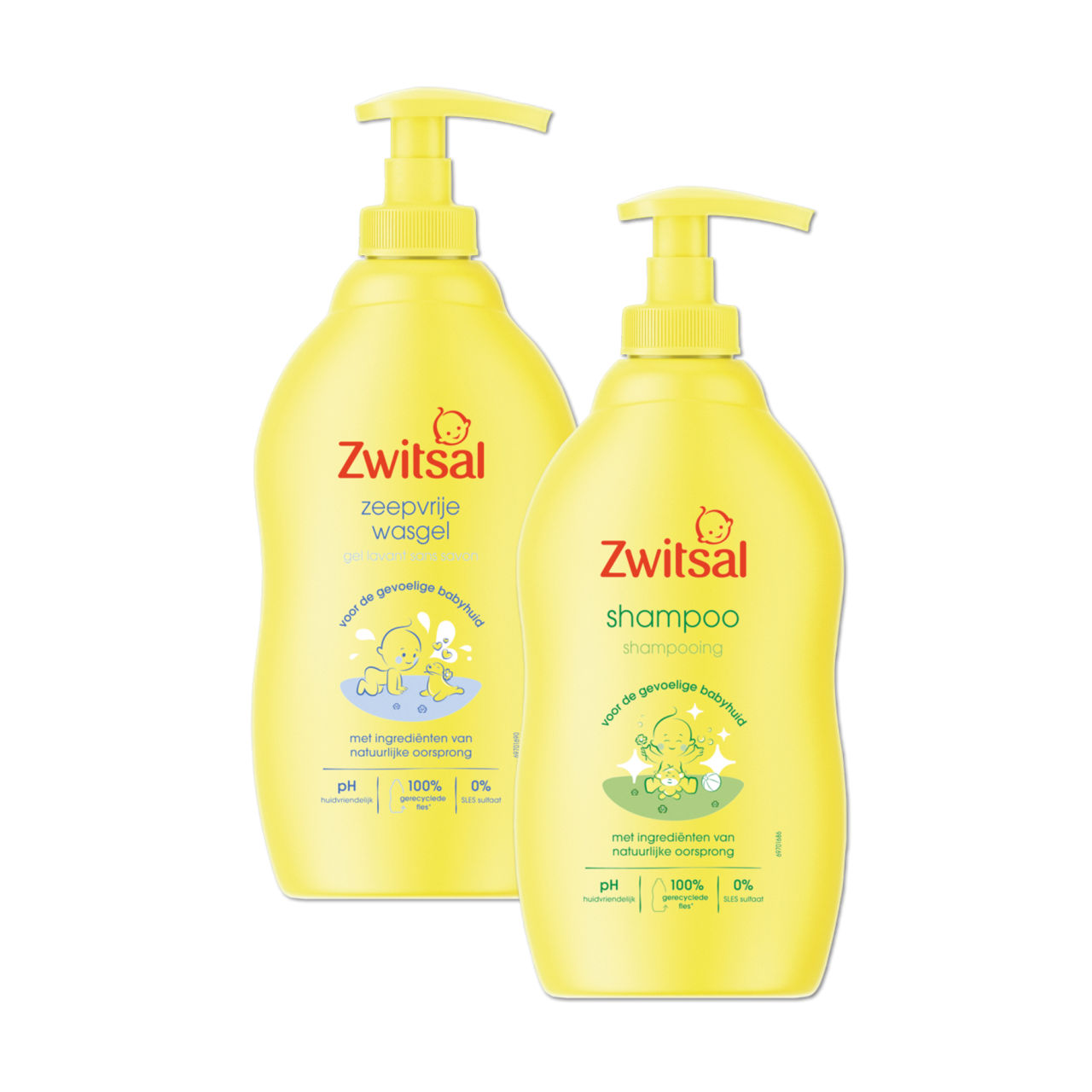 ZWITSAL Wasgel of shampoo