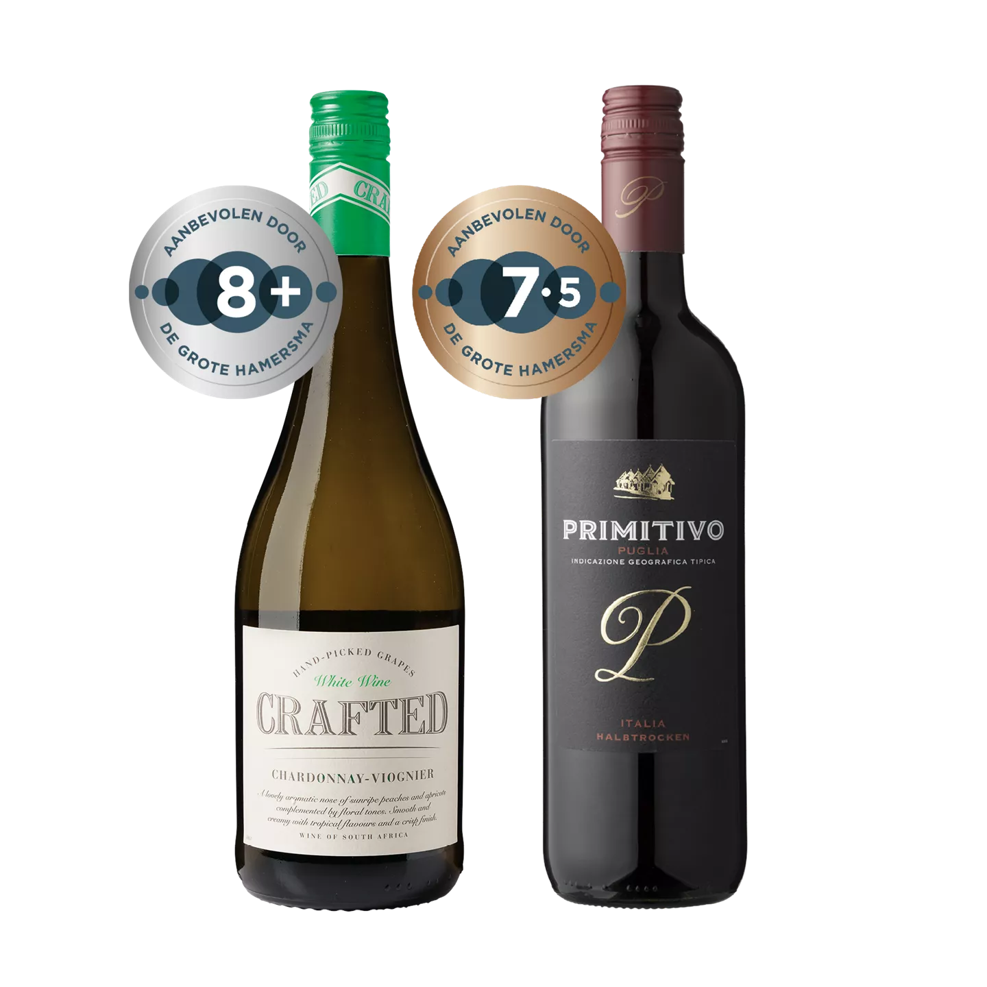 Crafted Chardonnay Viognier en Primitivo Puglia