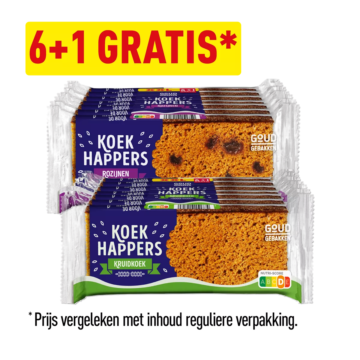 GOUD GEBAKKEN Koekhappers 7-pack