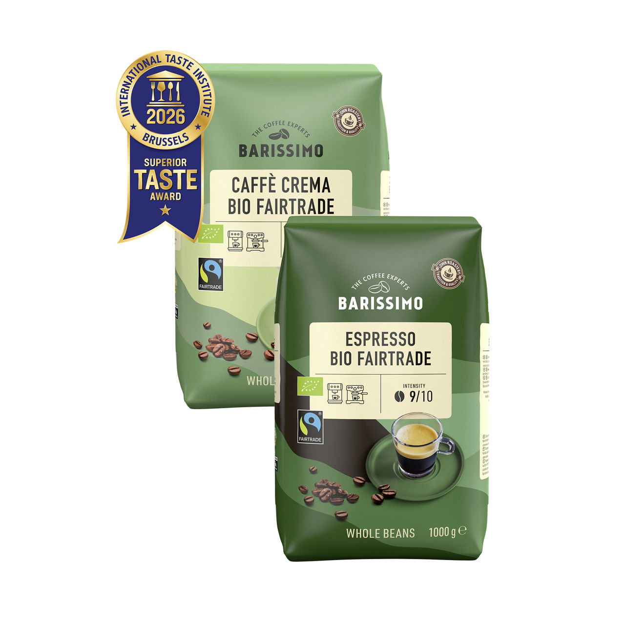 Bio fairtrade koffiebonen