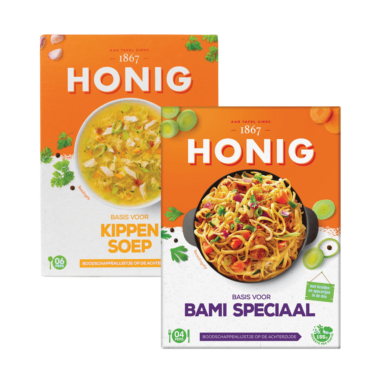 Mix voor soep of gerecht