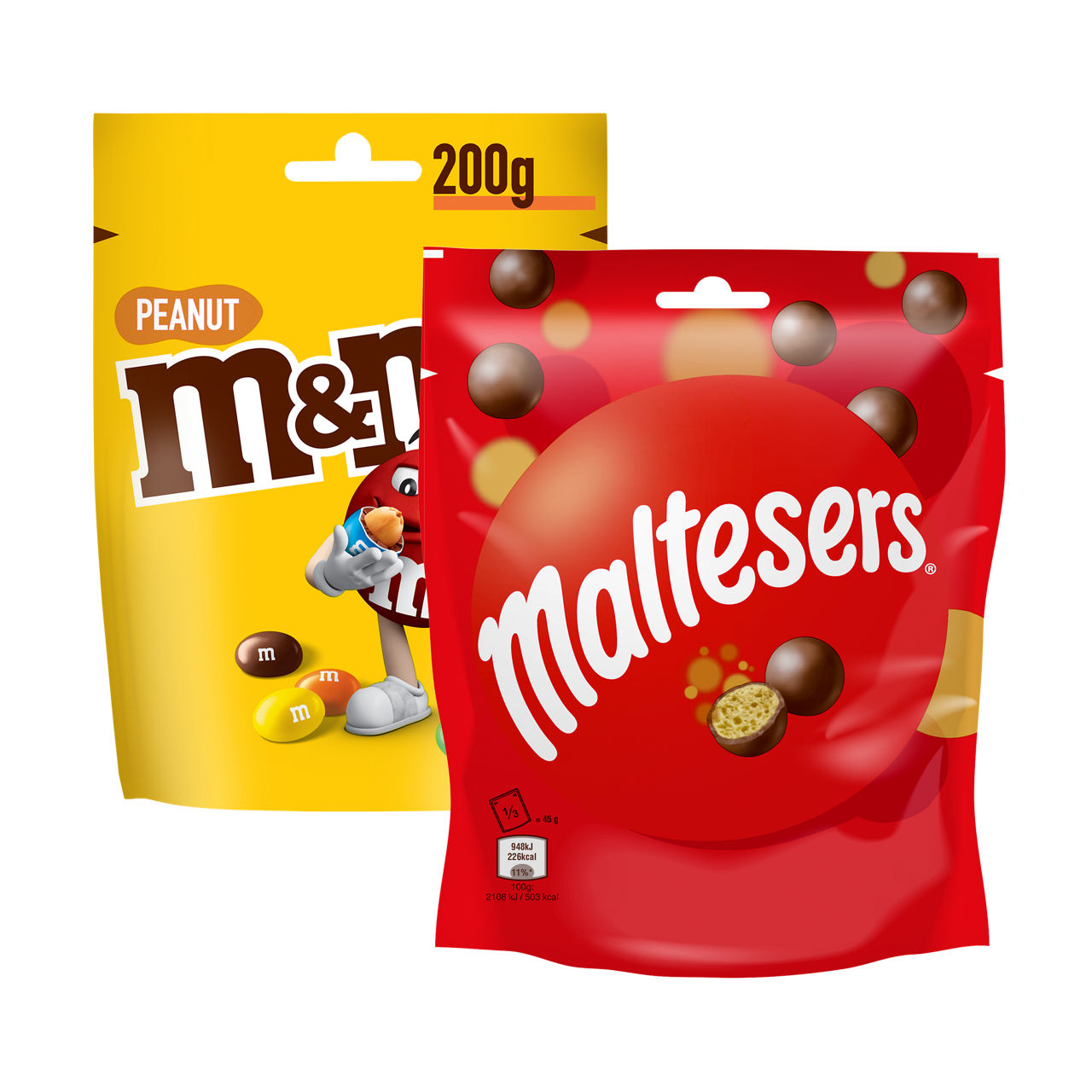 M&M's of Maltesers