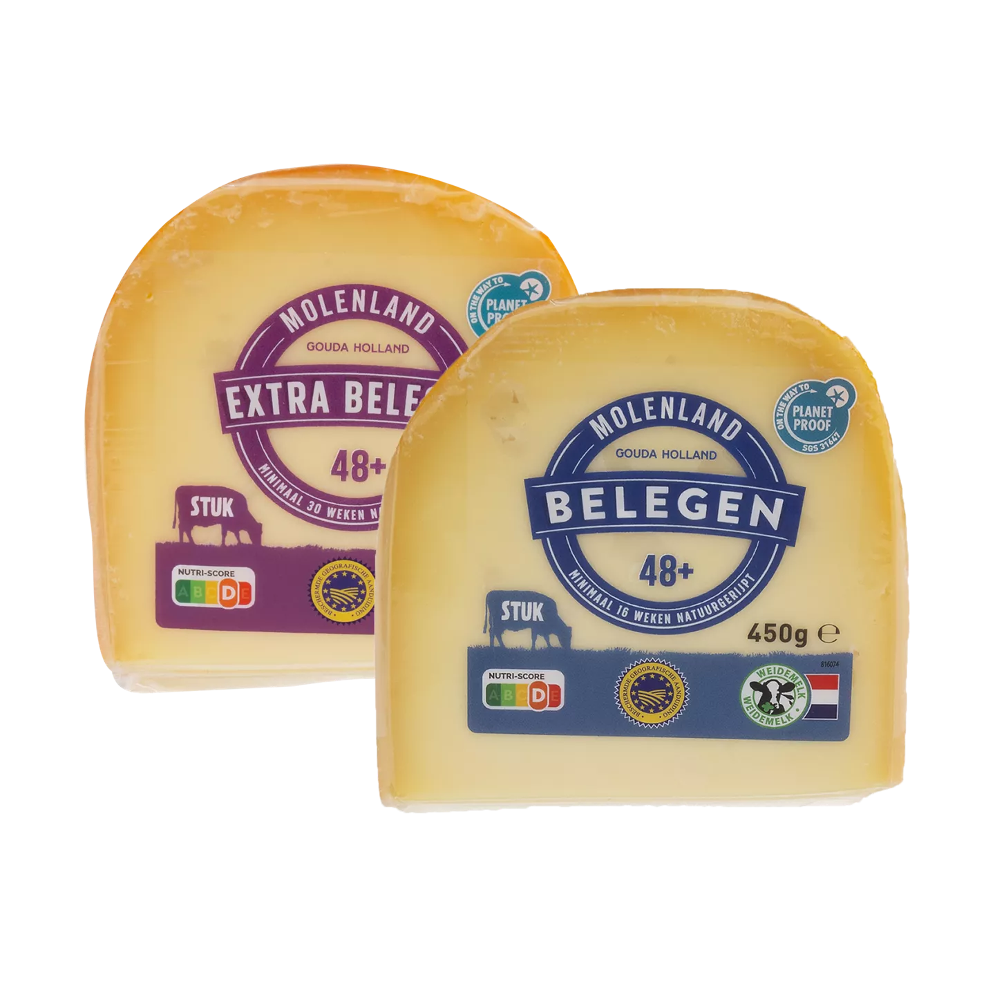 Goudse kaas 48+ belegen of extra belegen