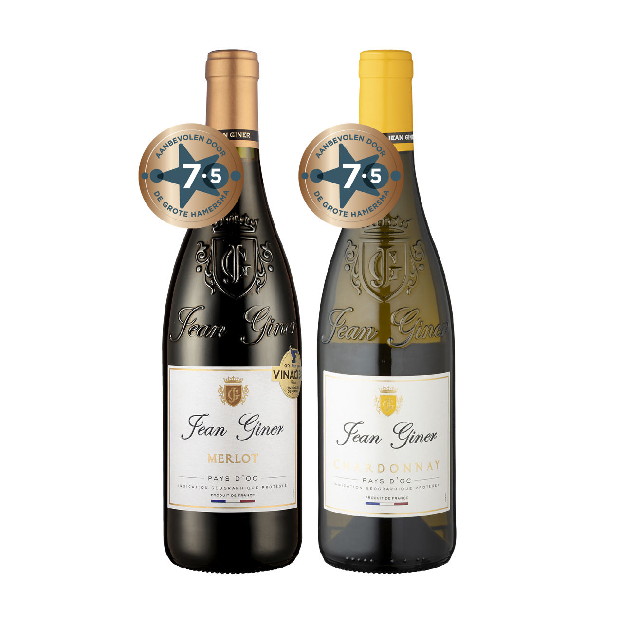 Jean Giner Merlot of Chardonnay