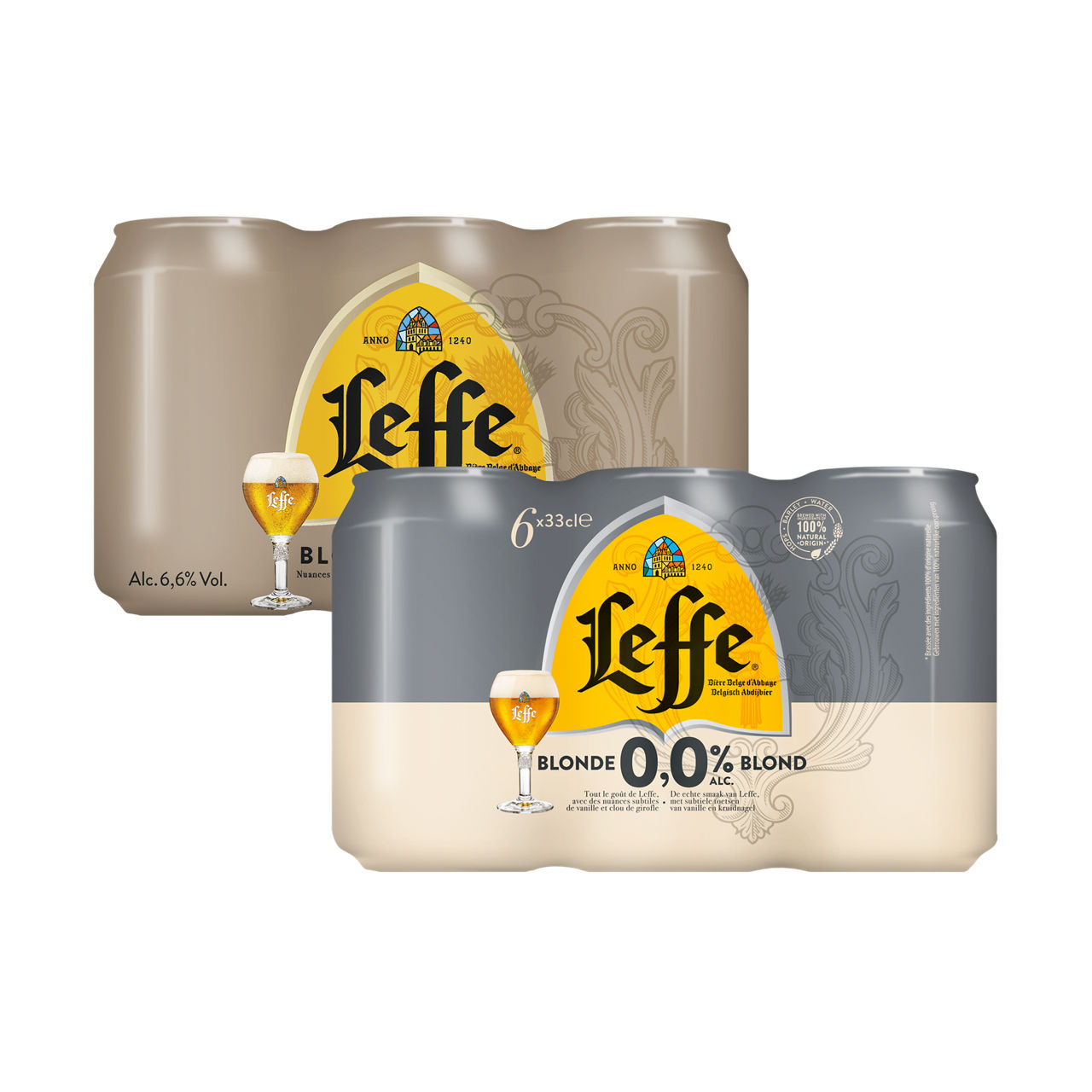 6-pack blond regular of 0.0%