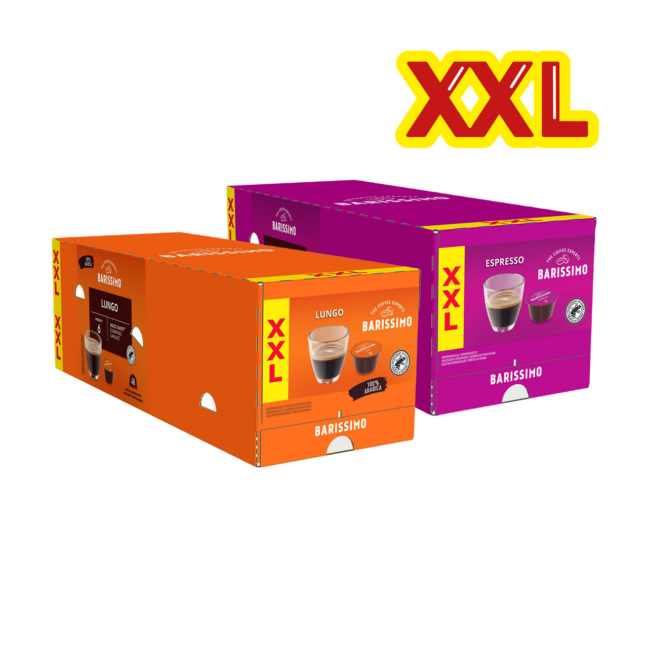 Koffiecapsules espresso of lungo