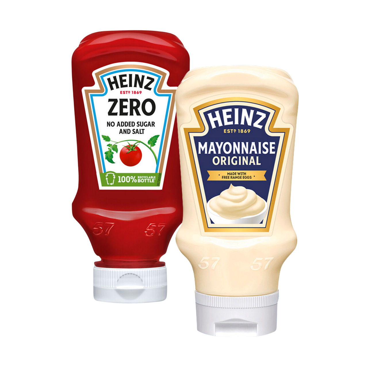 Mayonaise en ketchup