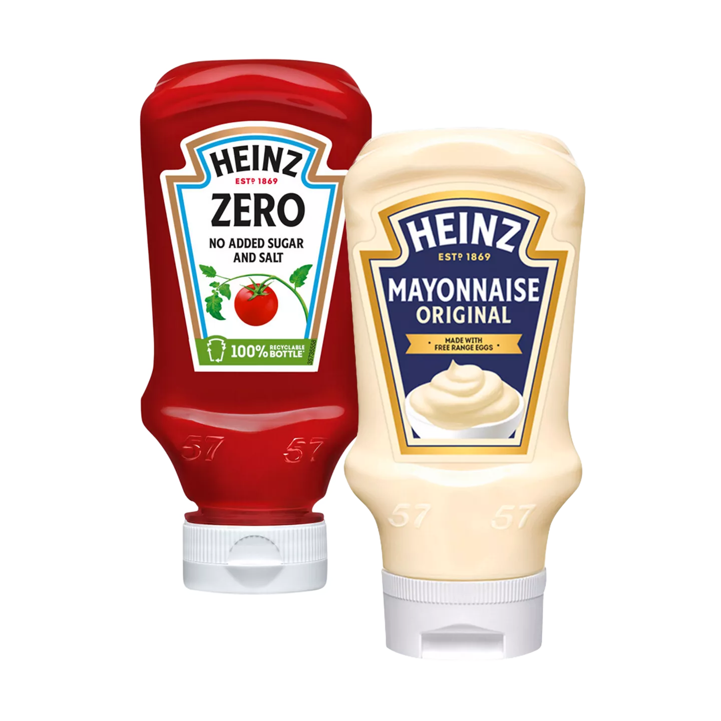 Mayonaise en ketchup