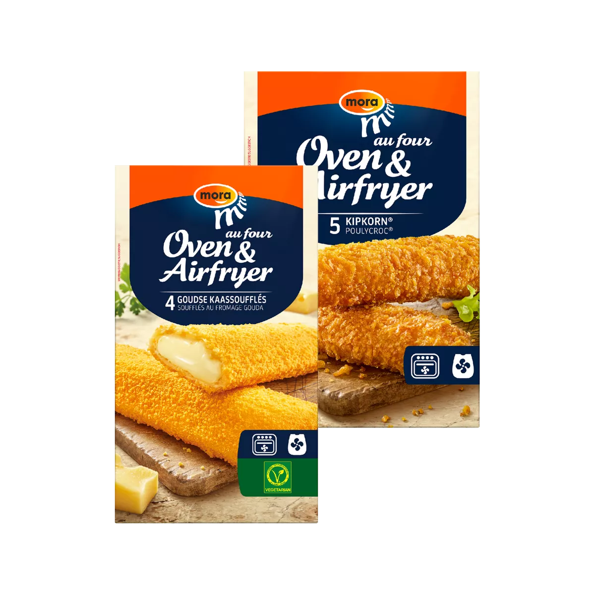 MORA Oven- en airfryersnacks
