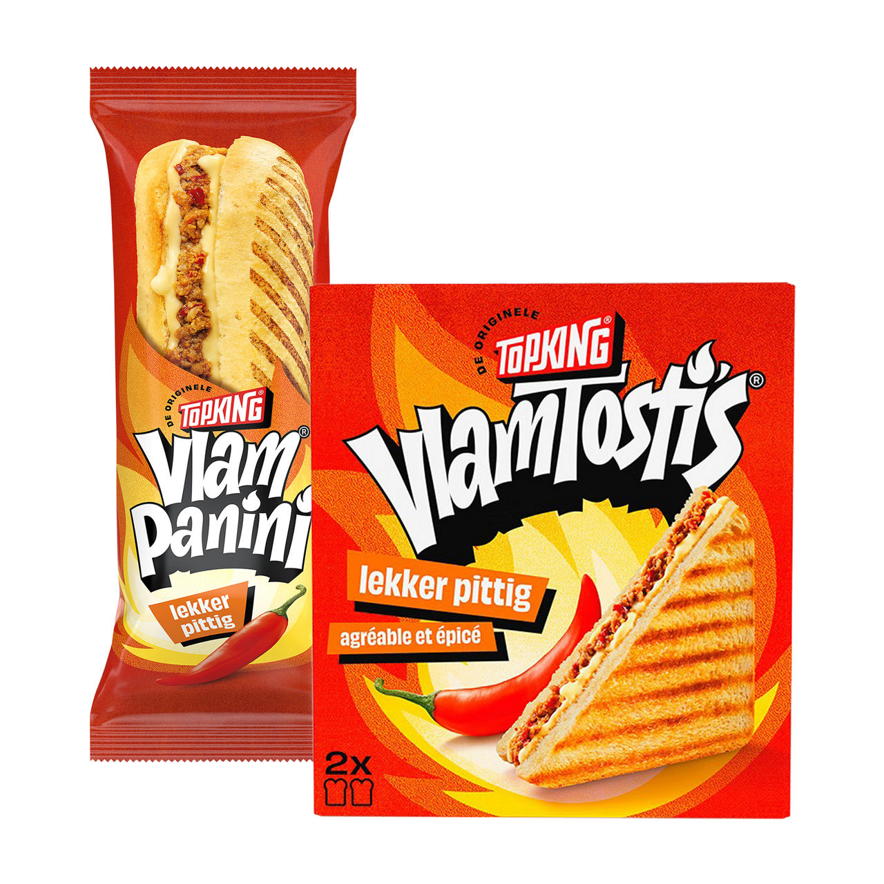 Vlampanini of -tosti's