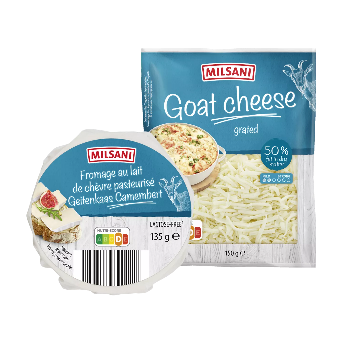 Geitenkaas specialiteit of geraspt