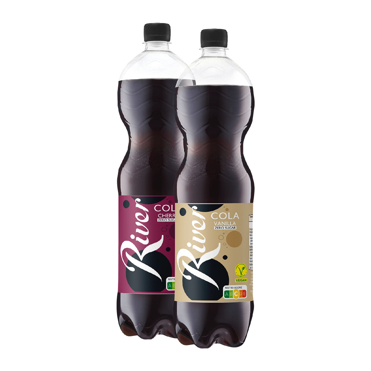 Cola zero cherry of vanille