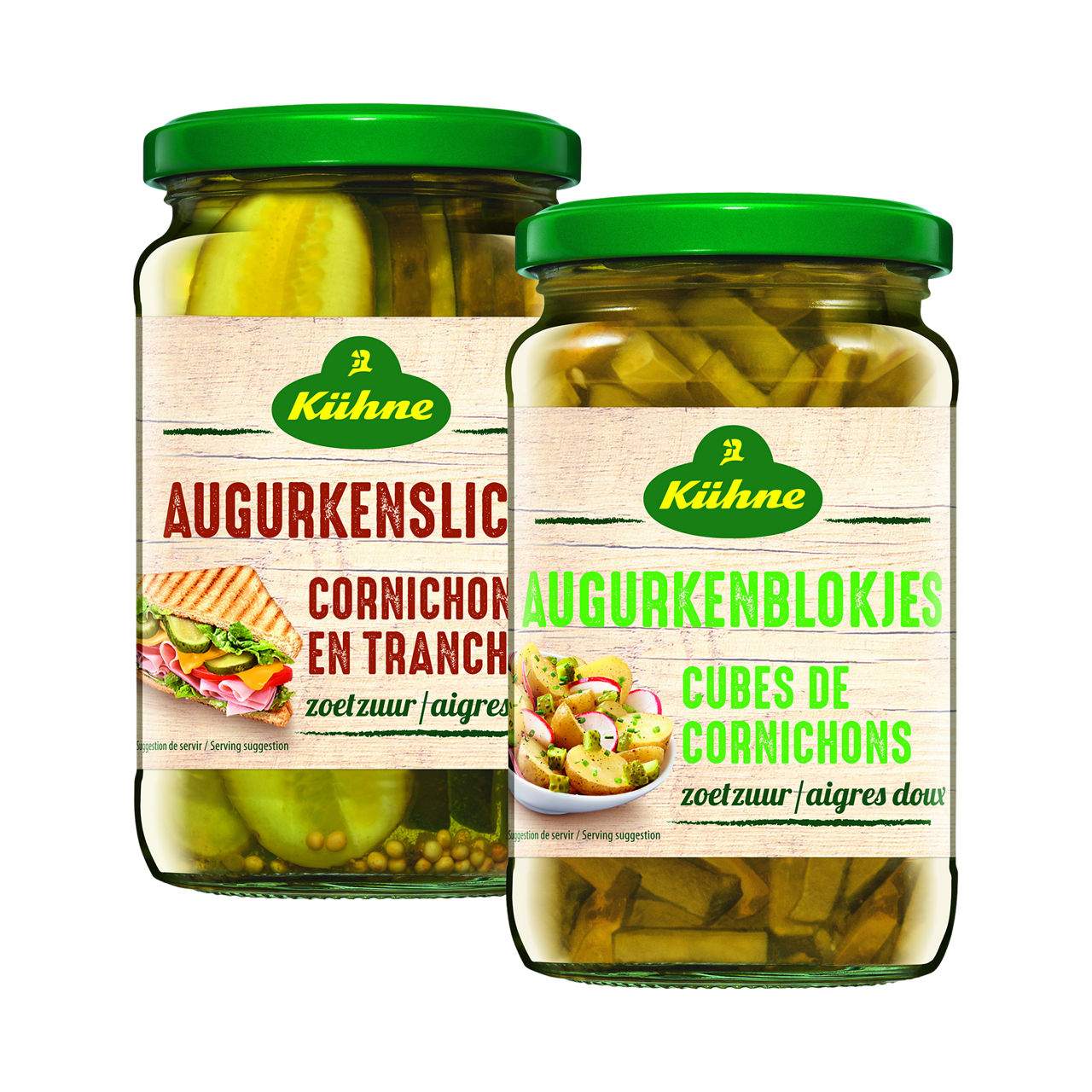 Augurken of rode uien