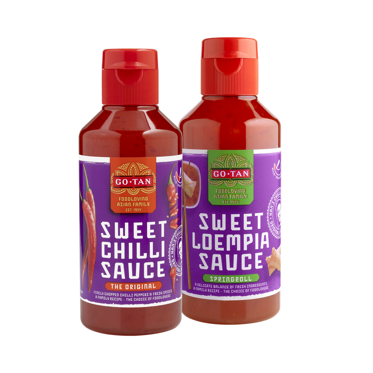 Loempia- of chilisaus