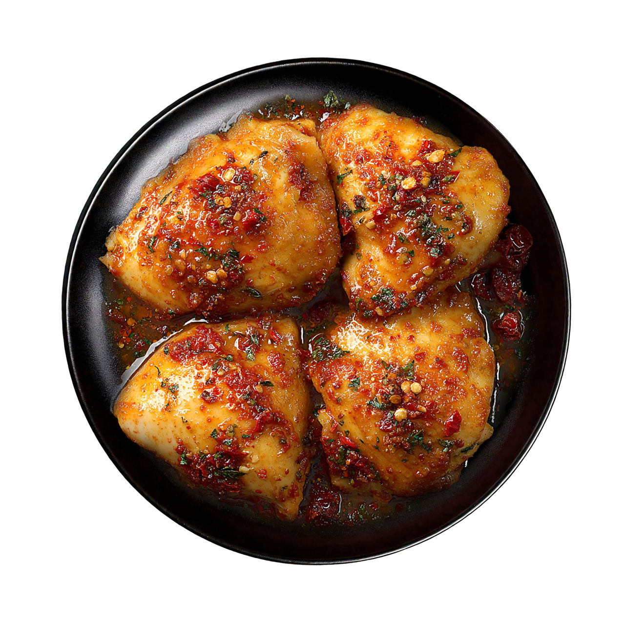 Scharrelkip ovenschotel piri-piri of teriyaki