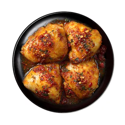 Scharrelkip ovenschotel piri-piri of teriyaki
