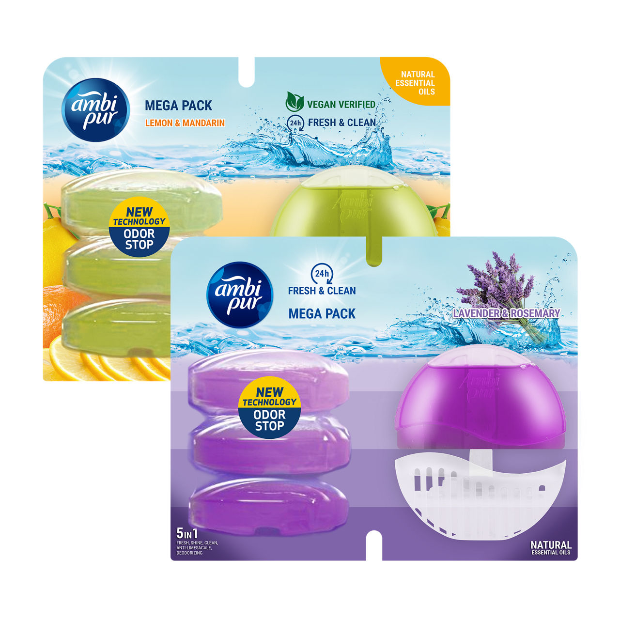 5-in-1 toiletblokken