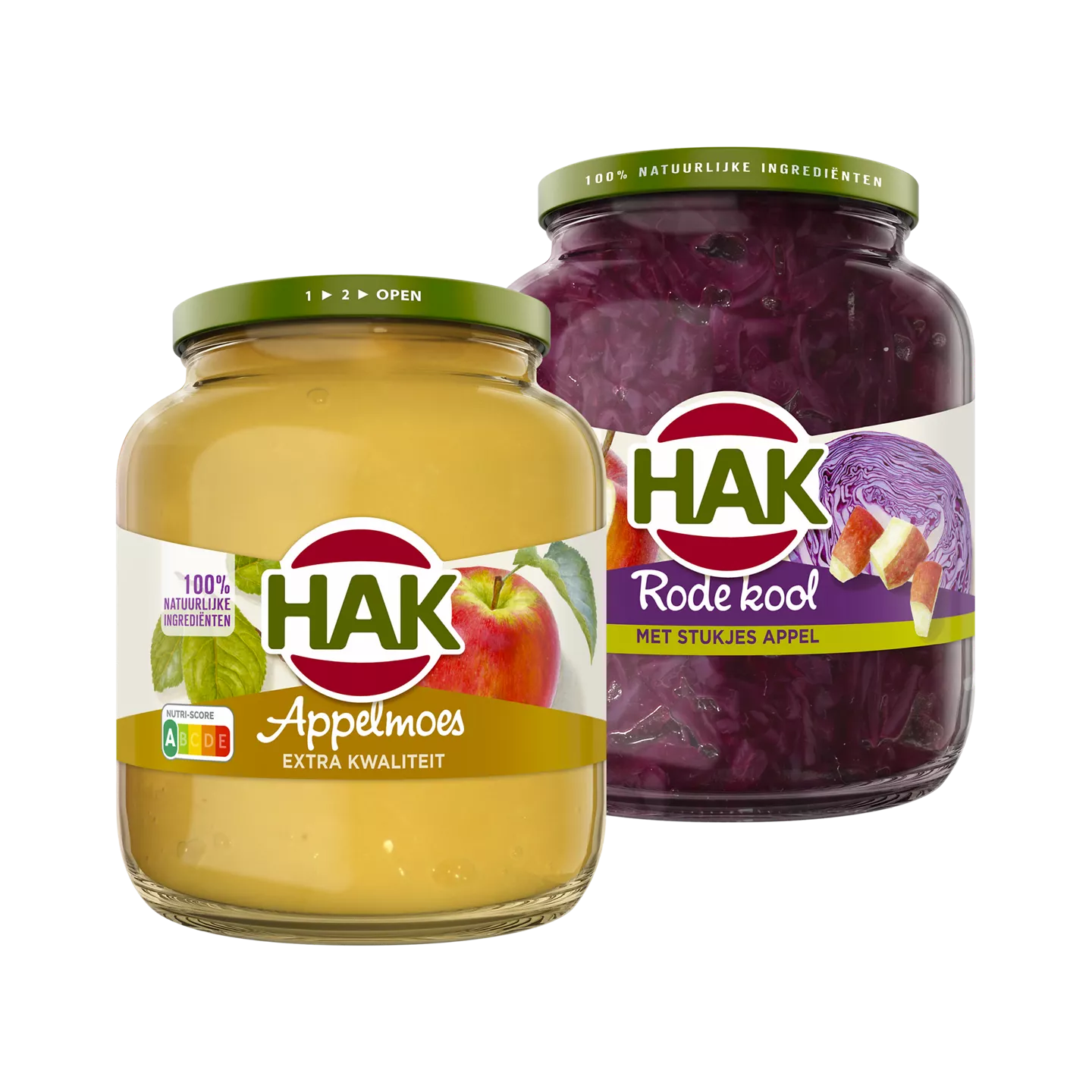 HAK Appelmoes, bonen
en groente in pot