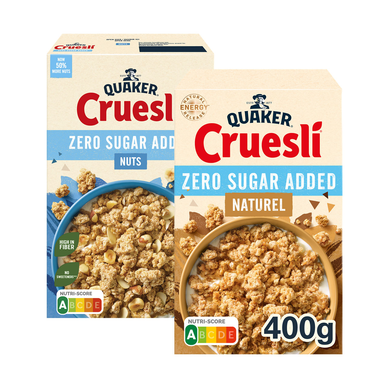 Cruesli geen suiker toegevoegd