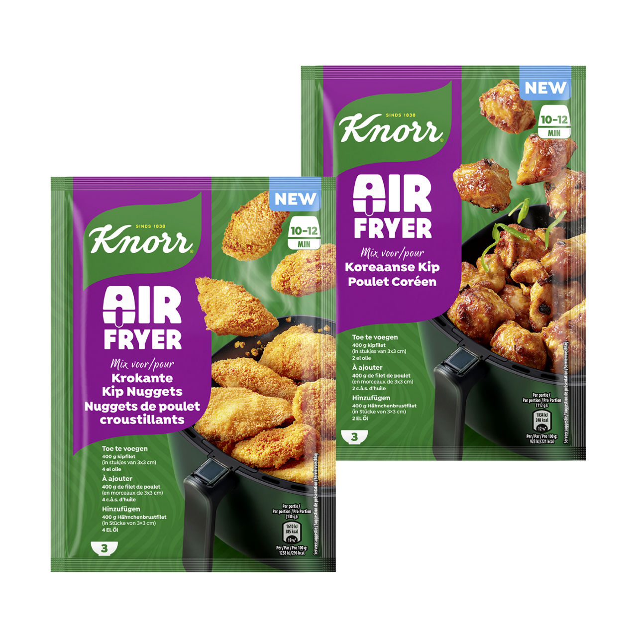 Airfryer mix voor kip