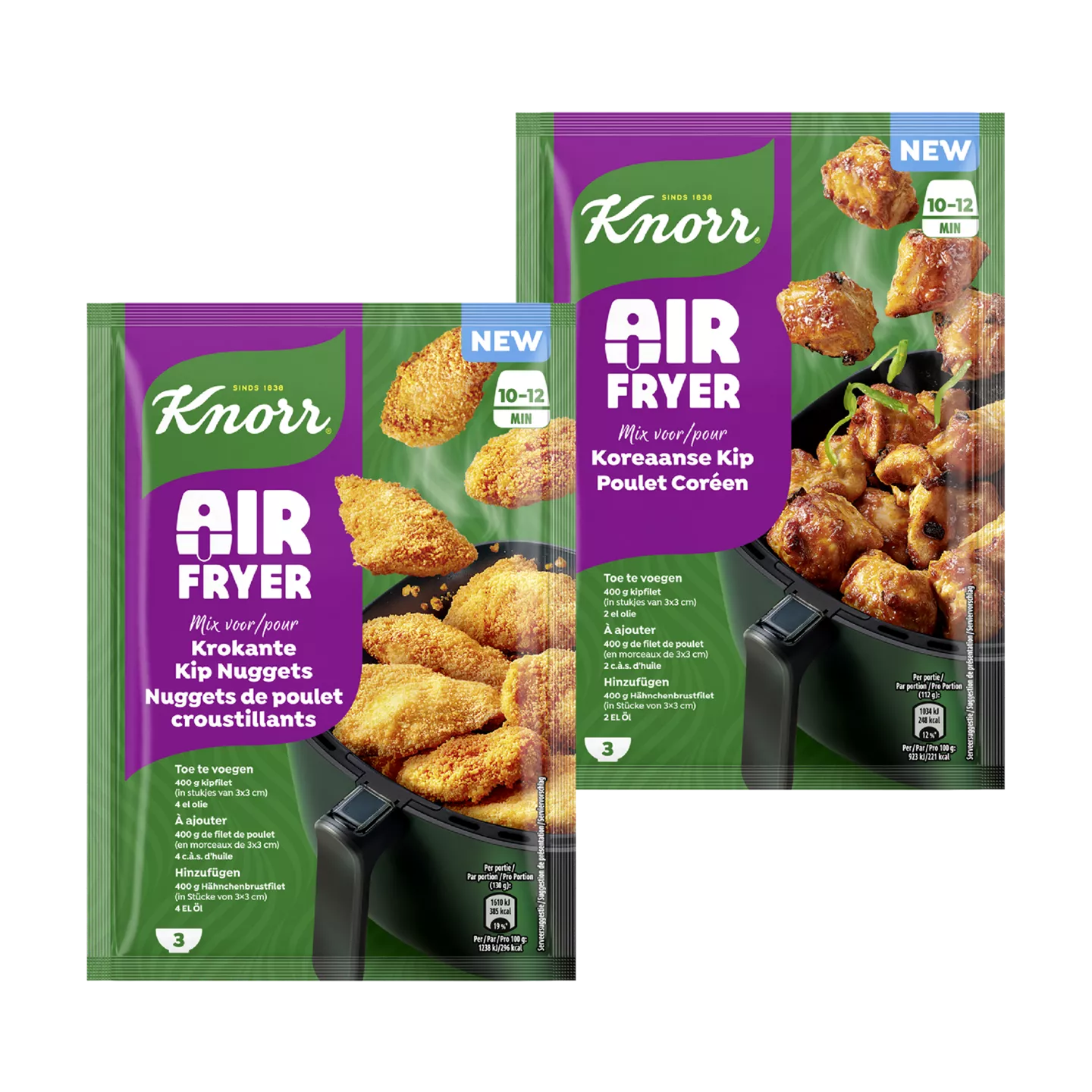 KNORR Airfryer mix voor kip