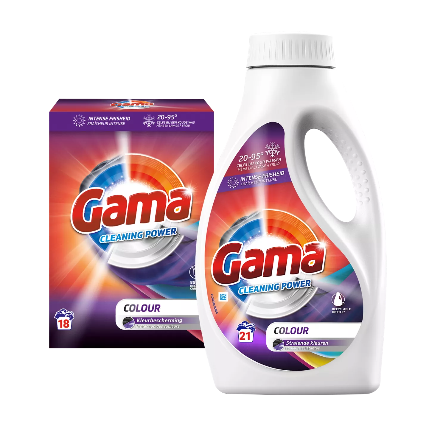 GAMA Wasmiddel vloeibaar of poeder