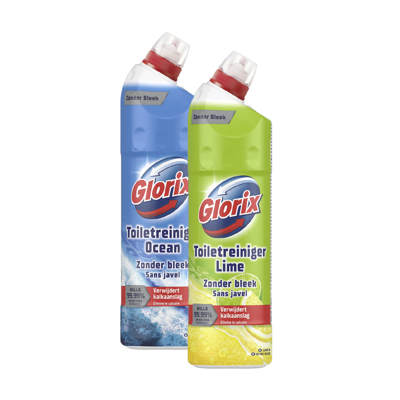 Toiletreiniger zonder bleek
