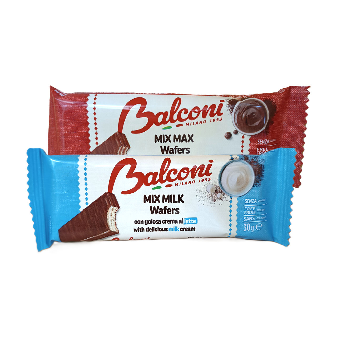 Mix milk of max wafers