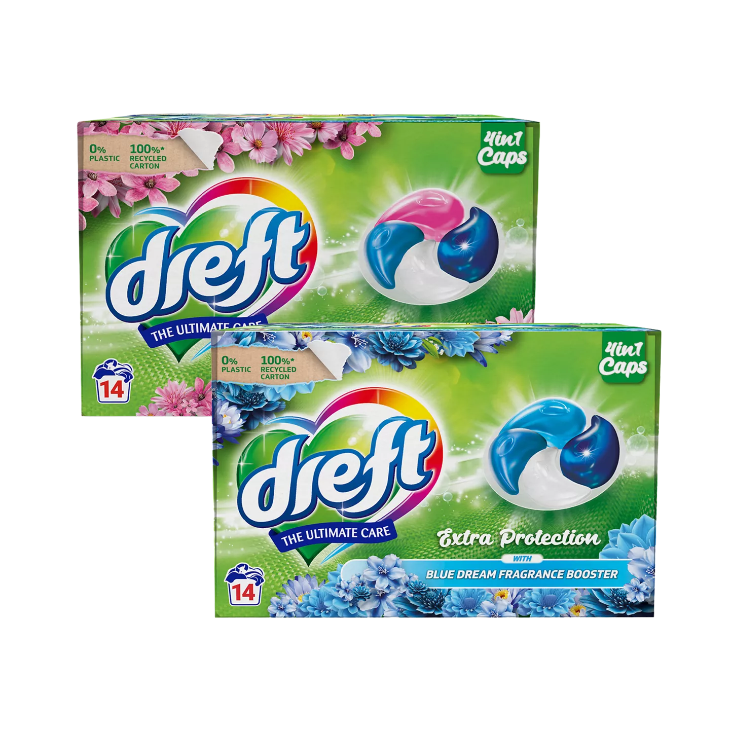 DREFT 4-in-1 wasmiddelcapsules