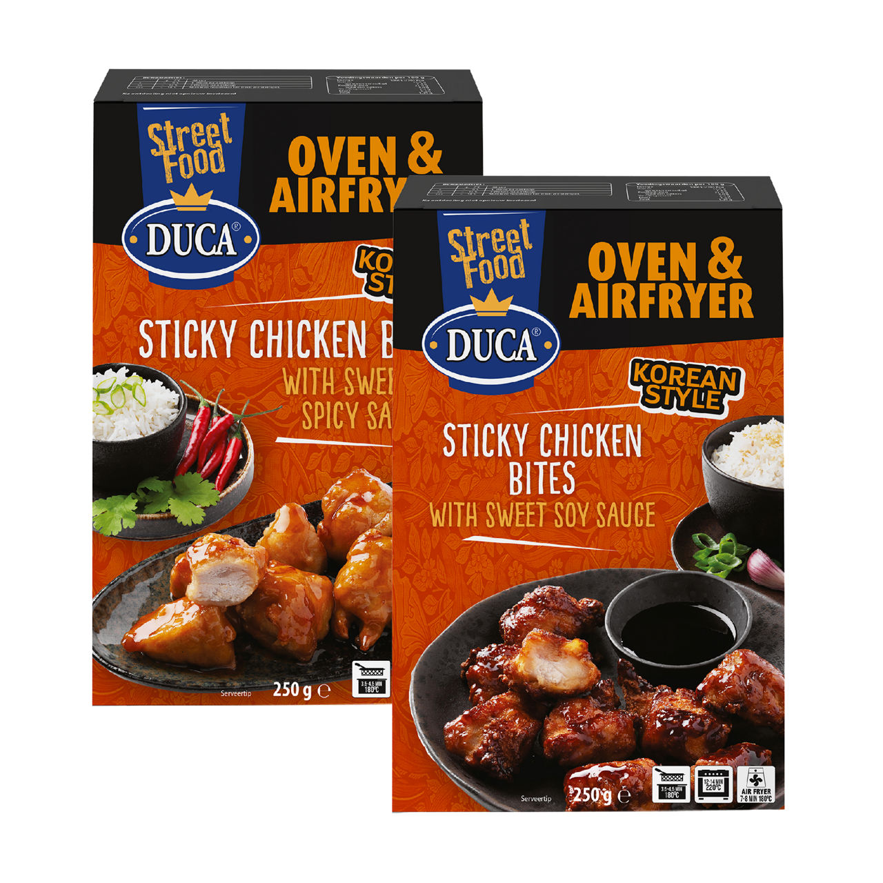 Sticky chicken bites