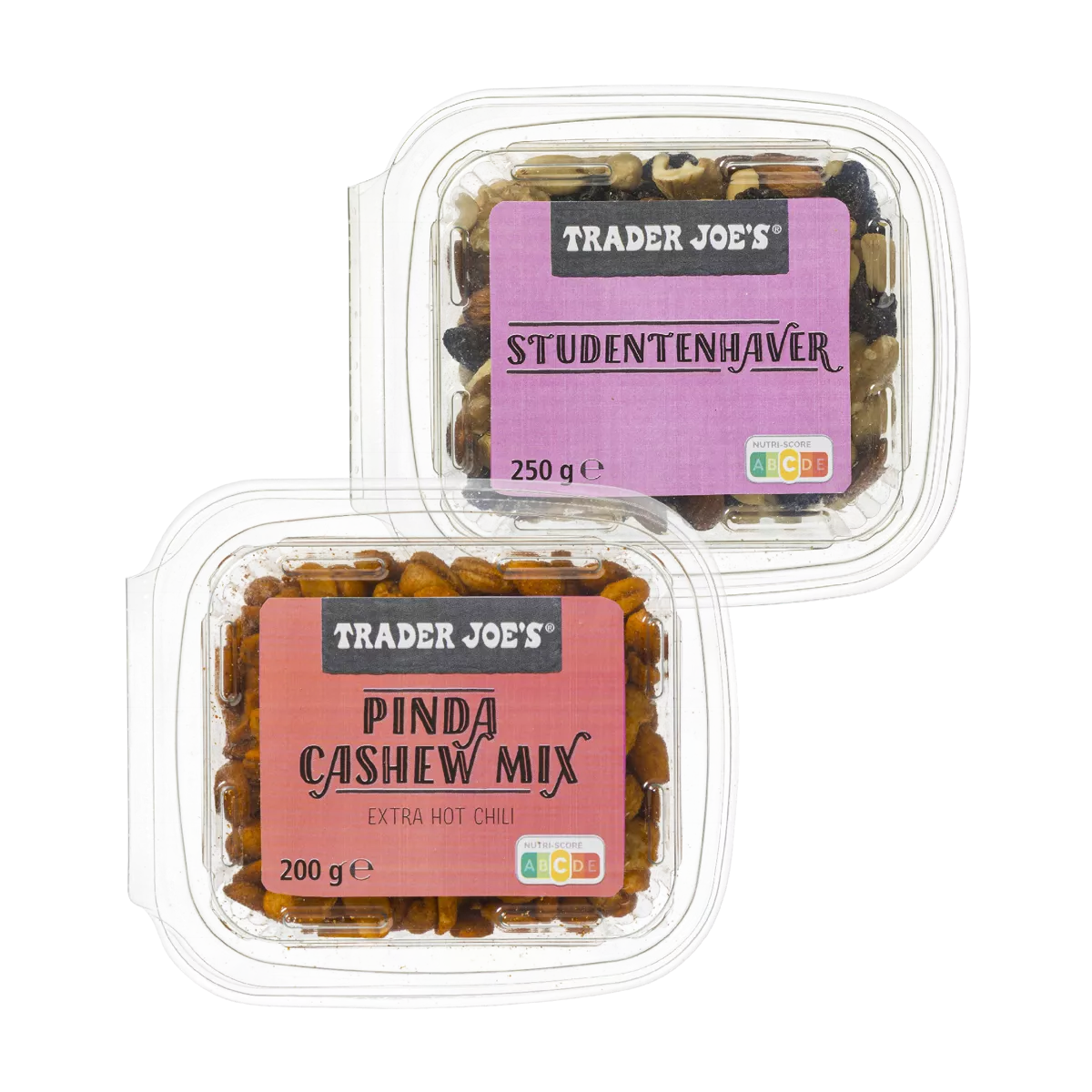 TRADER JOE’S Gekruide pinda-cashewmix of studentenhaver