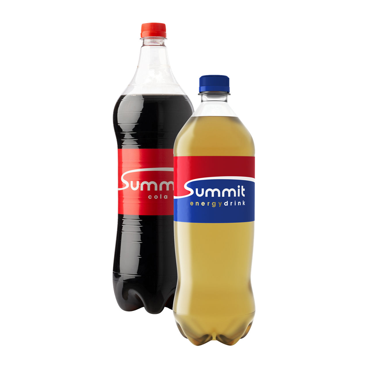 Cola of energydrink