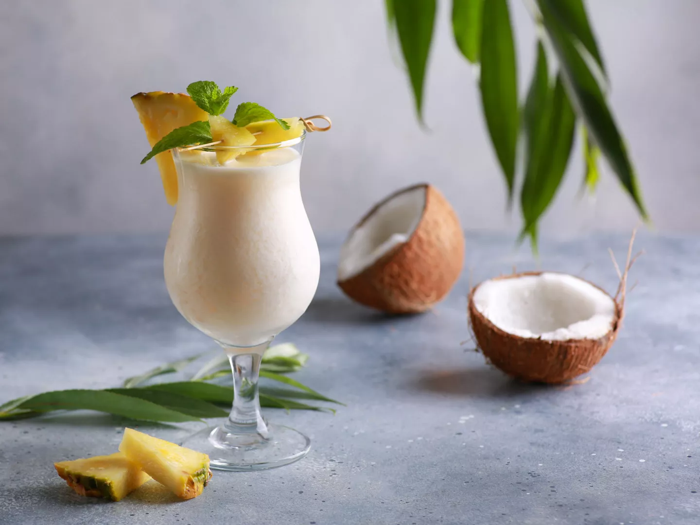 Receta piña colada con alcohol