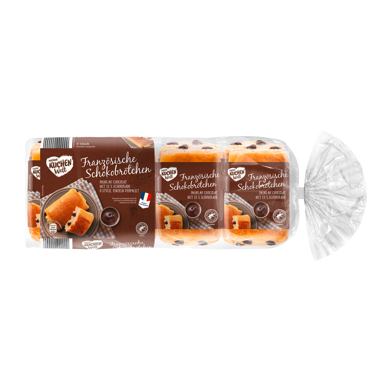 Französische Schokobrötchen