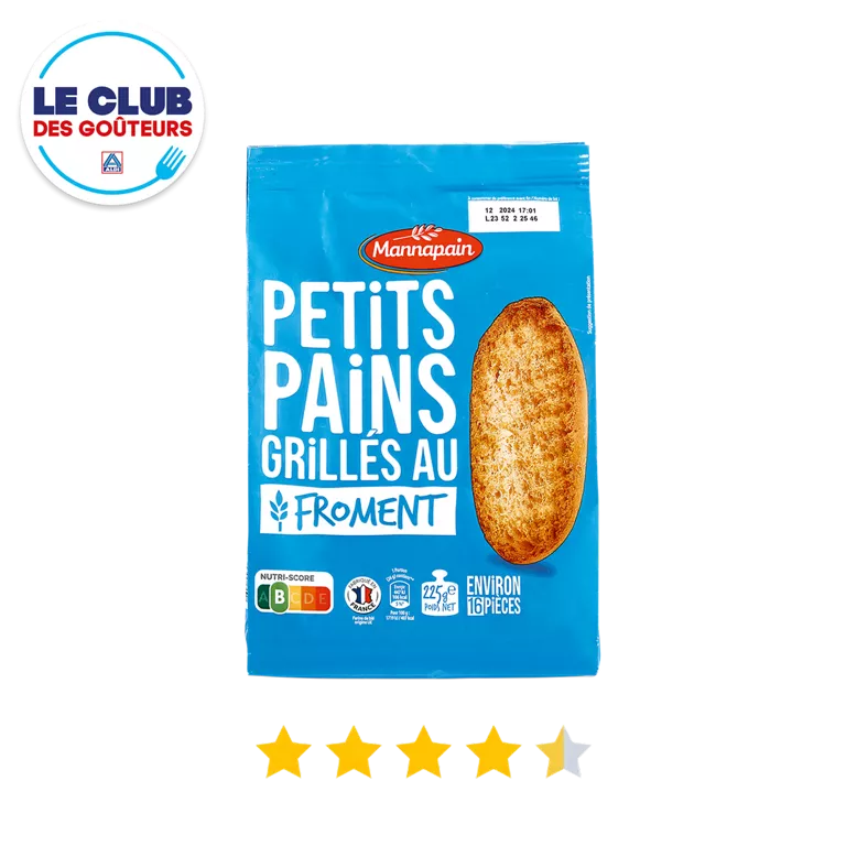 MANNAPAIN® PETIT PAIN GRILLE FROMENT