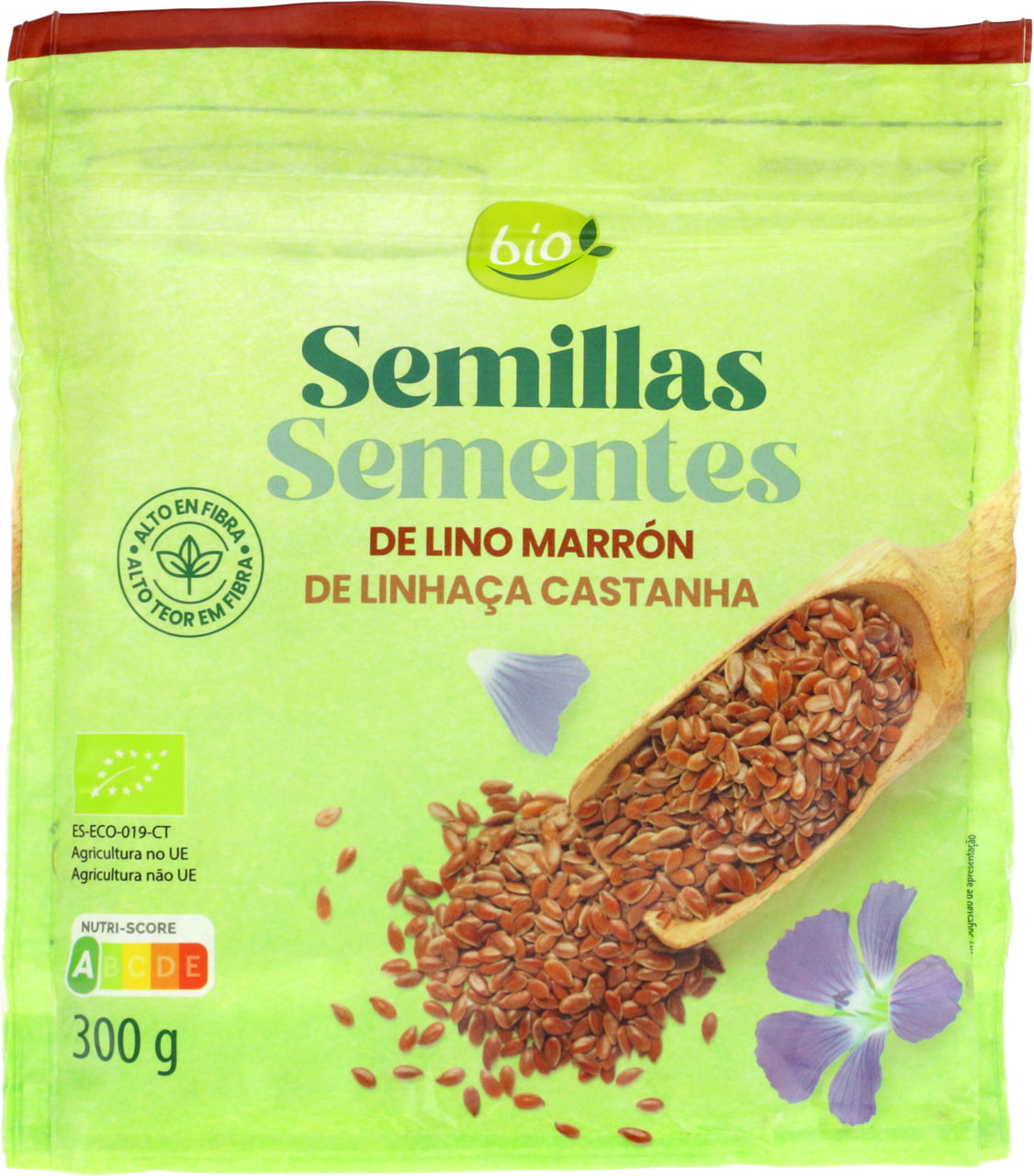 Semillas de lino ecológicas 300 g