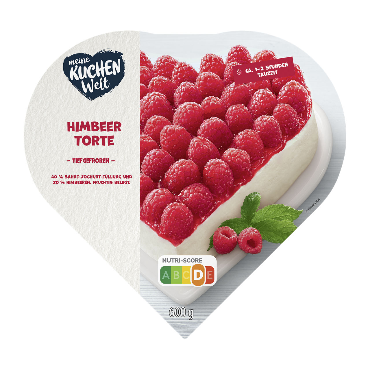  Herztorte Himbeer