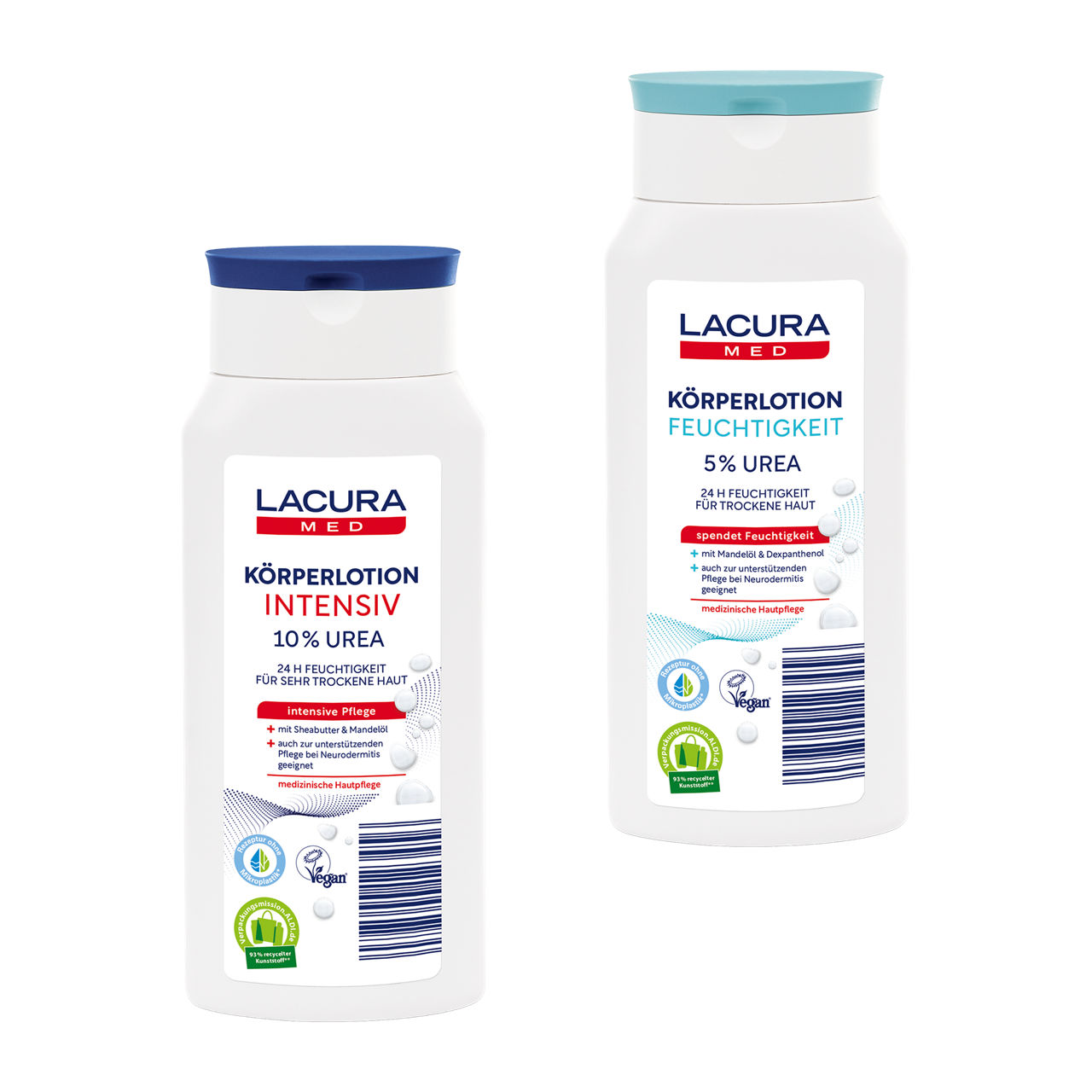 Urea-Körperlotion