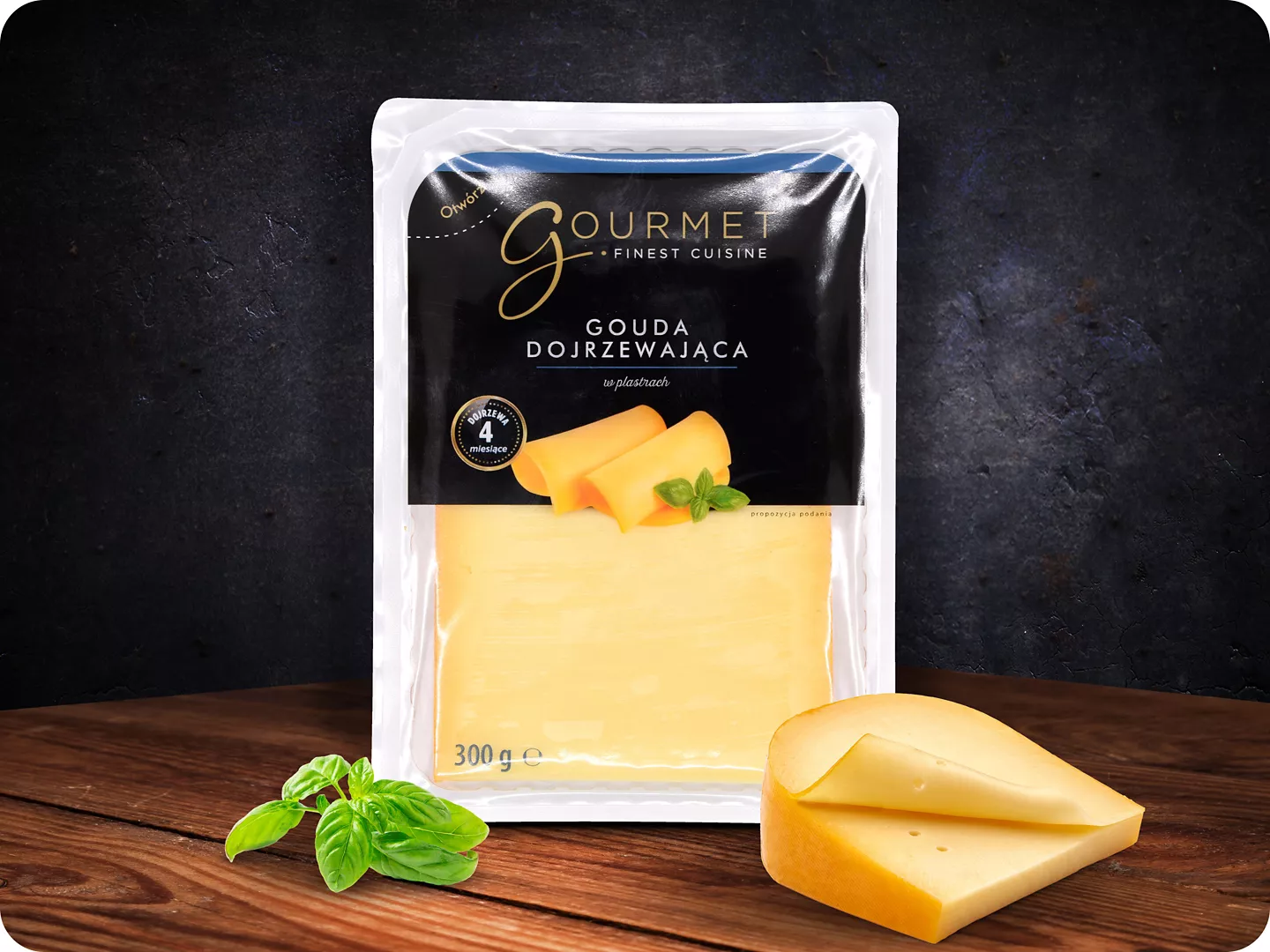 Gouda średnio dojrzewająca